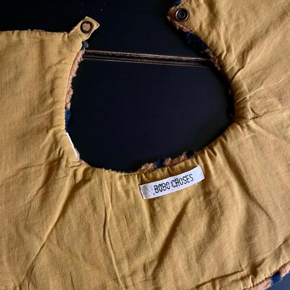 Bobo Choses Faux Fur Teddy Collar with Snap Closure - Picture 2 of 6